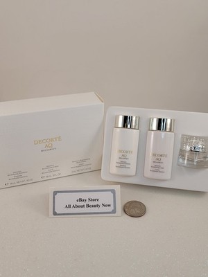 Decorte AQ Meliority Set Intensive Emulsion Lotion & Multi Cream Travel Size NIB
