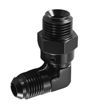 90 Degree 6AN Male to 5/8-18 Adapter Fit for Fuel Cooling and Power Steering 