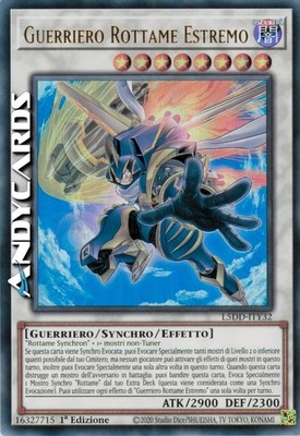 EXTREME SCRAP WARRIOR   Ultra R   L5DD ITY32   1Ed   Yugioh!