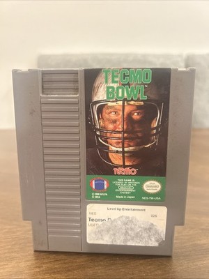 Tecmo Bowl NES - Original Authentic - Tested & Working - Board Pics - Bo Jackson
