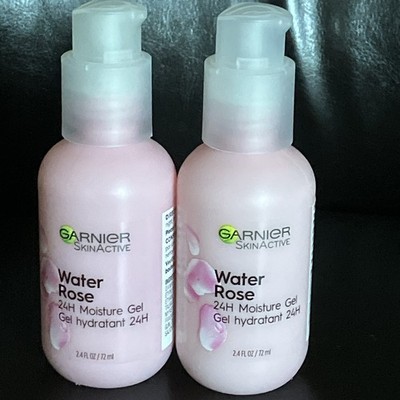 Garnier SkinActive Water Rose 24H Moisture Gel Normal to Combination Lot Of 2