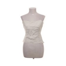 Djerf Avenue, Tube Top, Größe: S, Weiß, Cupro/Viskose, Einfarbig, Satin #1DU