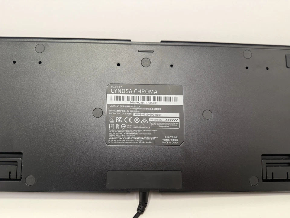 Gaming Keyboard Razer Cynosa Chroma RGB  – Tested & Fully Functional - Image 4 of 4