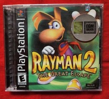 NEW Sealed Rayman 2: The Great Escape Sony PlayStation 1 PS1 Ubisoft © 2000