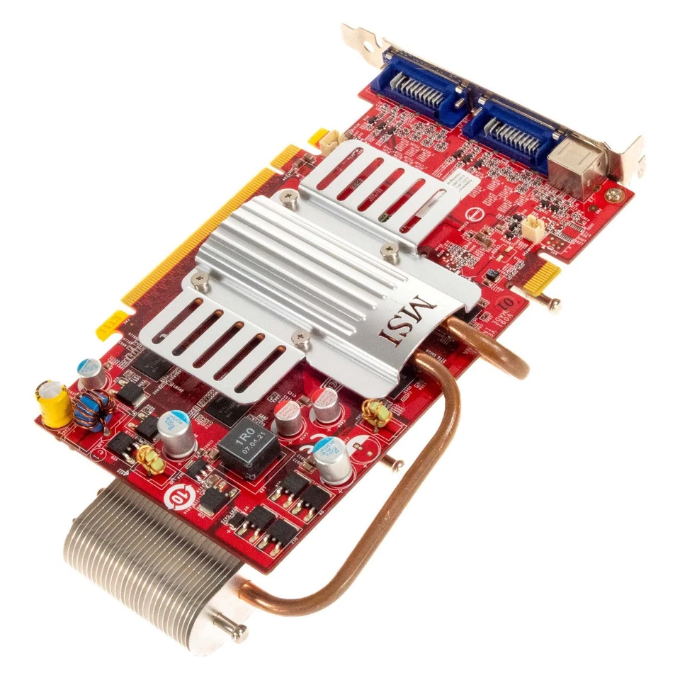 Graphic Card MSI Nvidia Geforce 8600 GTS 256MB NX8600GT-T2D256EZ/D3 Pcie x16 - Image 2 of 3