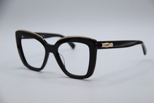LONGCHAMP LO692S 001 BLACK GOLD AUTHENTIC EYEGLASSES 53-18