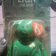 Rare Ty Teenie Beanie Babies Erin the Bear 1998 Rare has a mistake in the dates 