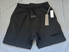 ESSENTIALS Shorts Size M Stretch Lim Black