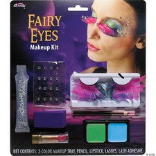 Fairy Eye Lashes Make Up Kit Fun World One size