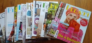 23 Strickzeitschriften Filati Lana Grossa Sabrina usw. sehr gut erhalten