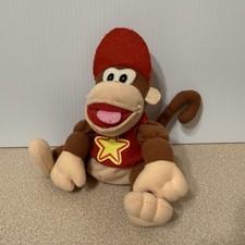 Vintage - Diddy Kong Nintendo 64 Plush - By BD&A - Used