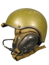 VTG. U.S. Army DH-132A Combat Vehicle Crewman Helmet SIZE LARGE Military Crack