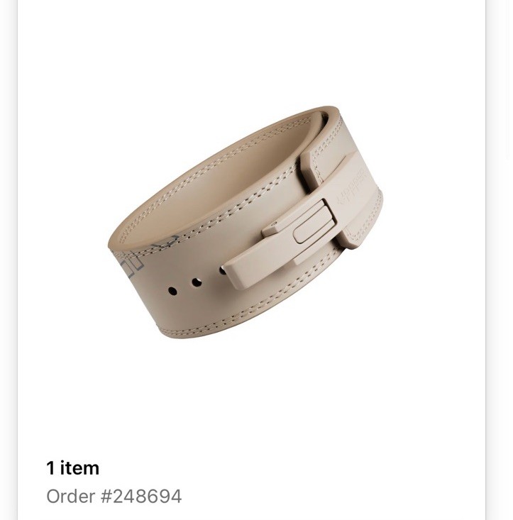 UPPER Gear Leather  Lever Lifting Belt Unisex Adults