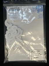 Creative Memories Alphabet White 80 Die Cuts Acid-Free Lignin-Free