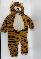 Infant One Piece Tiger Costume Side Zip Lined Soft Faux Fur Target 12-18 Months