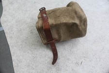 Flak , Pak  staubkappe jute  mit riem, markiert SA  +/-  16cm x 12cm .