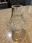 Vintage Waterford Crystal Lismore 2 Piece Hurricane Candle Lamp Votive Holder
