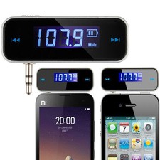 Wireless 3.5mm FM Transmitter For Car Aux MP3 MP4 IPOD iPhone Hands Free