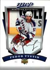 2006-07 Upper Deck MVP #200 Fedor Tyutin - HKY