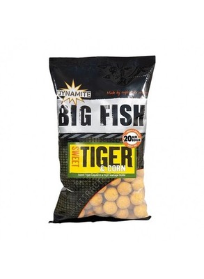 Dynamite Baits Big Fish 20mm 1kg Sweet Tiger & Corn Karpfenköder Boilies