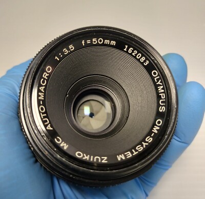 Olympus OM-1 35mm Film Camera SLR w/Zuiko 3Lens, Motor Drive