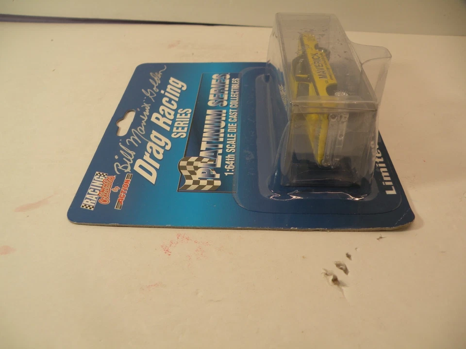 1:64 DRAG RACING SERIES 1964 DODGE BILL MAVERICK GOLDEN Autographed Signed - Image 3 of 4