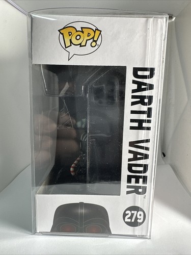 Funko POP! DARTH VADER #279 Christmas Disney Star Wars w/Protector - Picture 3 of 6