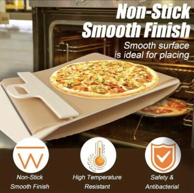 1pc Non-Stick Sliding Pizza Peel For Easy Transfer , Perfect Pizza Ovan Tool