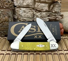 Case XX USA 2023 Yellow Bone Yellow Edition Lizard 🦎 Skin 1/500 Canoe Knife