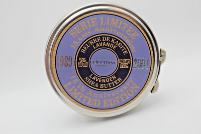 L'Occitane Beurre De Karite 100% Pure Shea Butter 2 oz / 60 ml Lavender Bin W