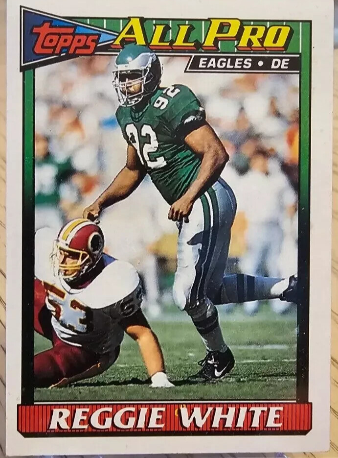 Reggie White 1991 Topps All Pro #212 Philadelphia Eagles