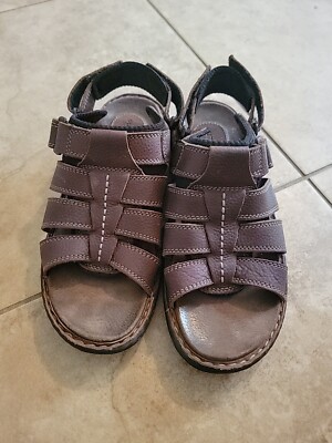 Outland Leather Mens Sandals Sz