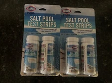 2 x NEW Clorox Salt Pool Test Strips for Testing Salt Levels & Balancer Levels