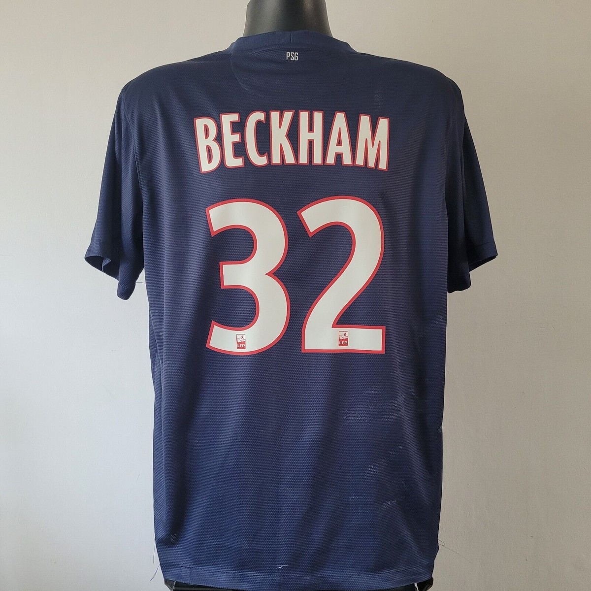David Beckham Psg Jersey Paris Saint-Germain PSG #32 Beckham