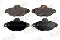 Kraft Automotive 6003040 Bremsbelagsatz, Scheibenbremse Passend FüR Fiat