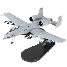 1/100 A-10 Thunderbolt II (Warthog) Attack Pre-Build Diecast Metal Aircraft