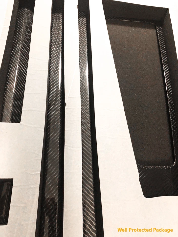 Real Carbon Fiber Dashboard Cover Trims For Porsche 911 Boxster Cayman 2014-2018 - Image 4 of 4