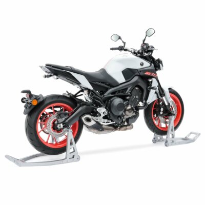 Béquille D'Atelier Moto Set Compatible Avec Suzuki Bandit 1250 1200 S Constands Arriere Avant St6 Noir Mat 584753 0