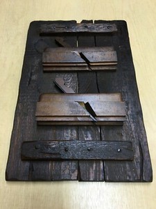 Antique Hand Planes Mounted to a Barn Wood Plaque
