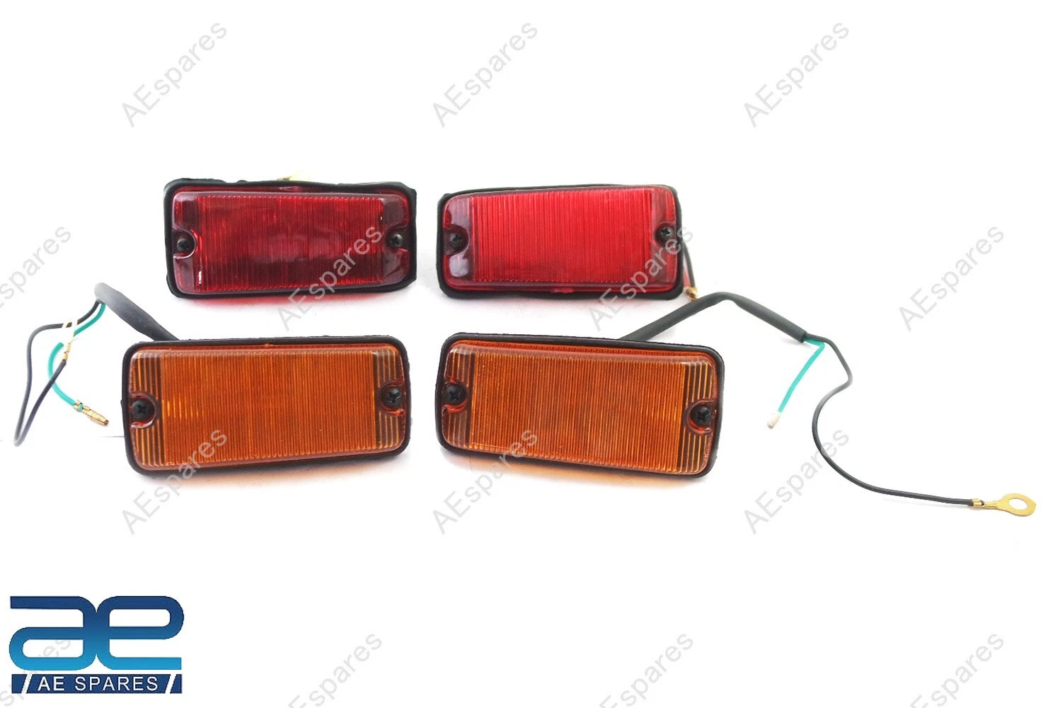 Front & Rear Side Marker Light Set LH RH For Suzuki Samurai SJ413 SJ410 view 4