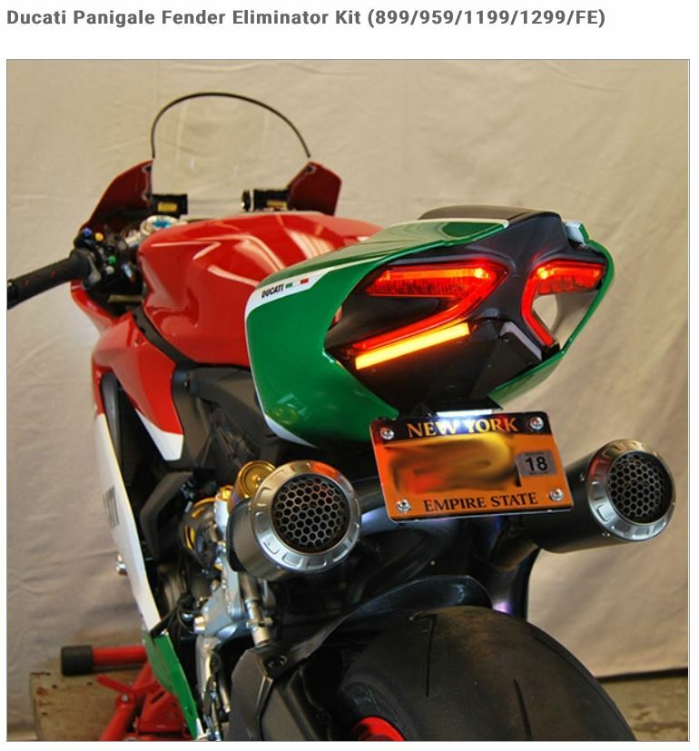ディライト　パニガーレ　1299/1199/959/899 フェンダーレスキット DUCATI ドゥカティ (1299/1199/959/899 PANIGALE) Superbike用