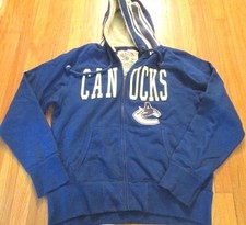 OLD TIME HOCKEY NHL VANCOUVER CANNUCKS HOODED JACKET SIZE XL