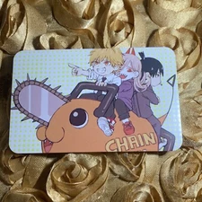 Pochita Denji Power Chainsaw Man Chain Set Goddess Anime ACG Girl Waifu Card
