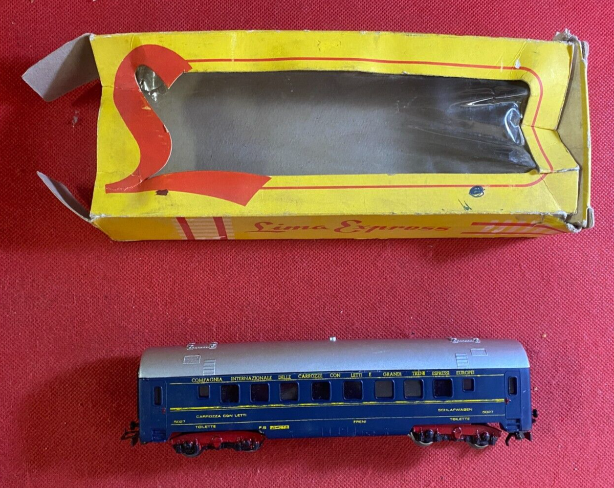 LIMA TRENO TRENINO H0 CON SCATOLA 5027 COMPAGNIA CARROZZE FS