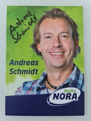 Andreas SCHMIDT autograph original signed autograph signed