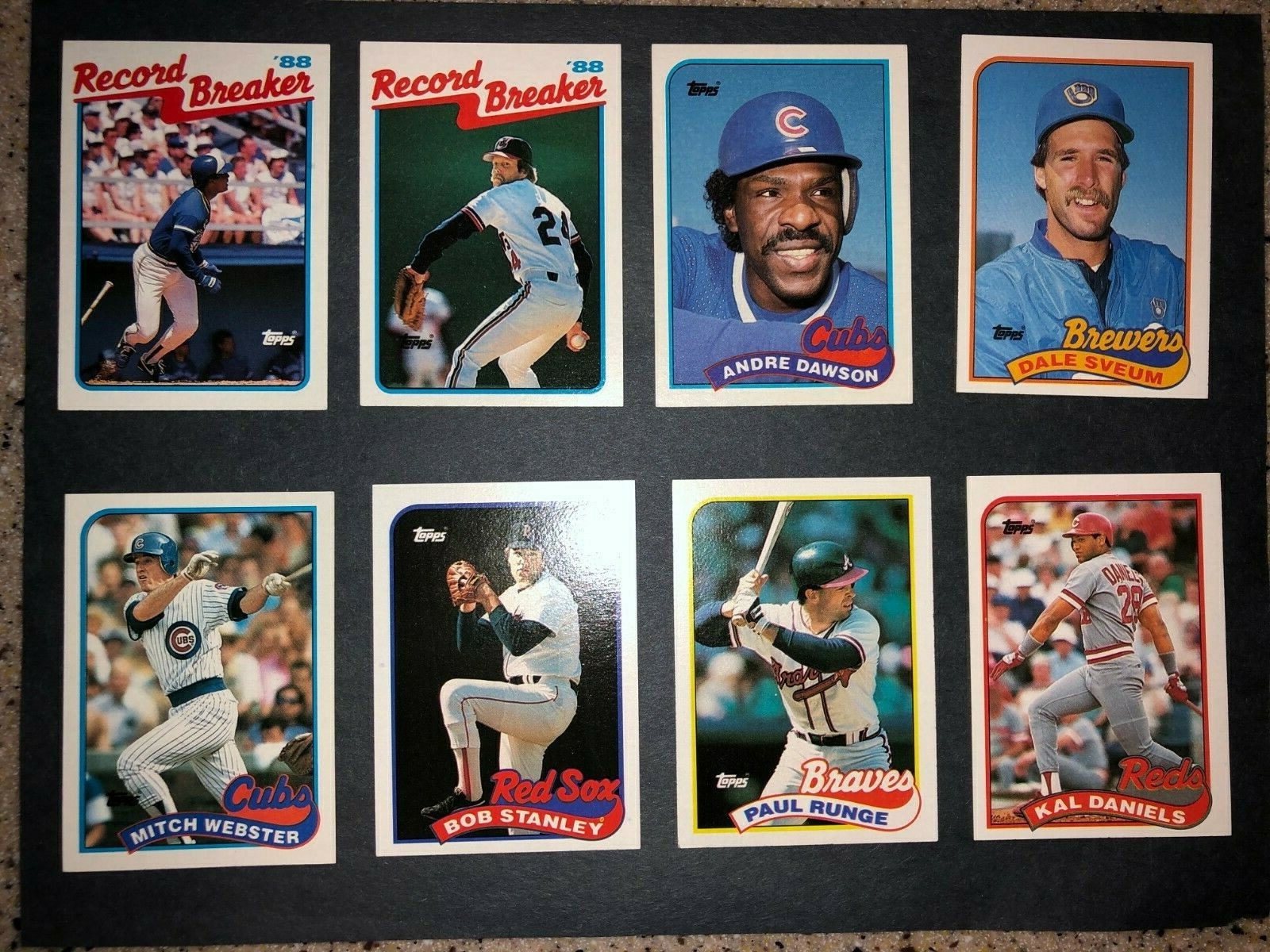 1989 TOPPS BASEBALL CARD 1292 YOU CHOOSE MLB CARDS FREE SHIPPING eBay