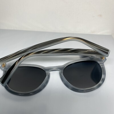 Dolce & Gabbana DG4285 3051/87 Gray Striped Sunglasses 51-21  display picture 2