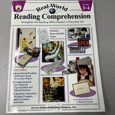 REAL-WORLD READING COMPREHEN 3-4 Toys And Games Nonfiction Homeschooling Teacher