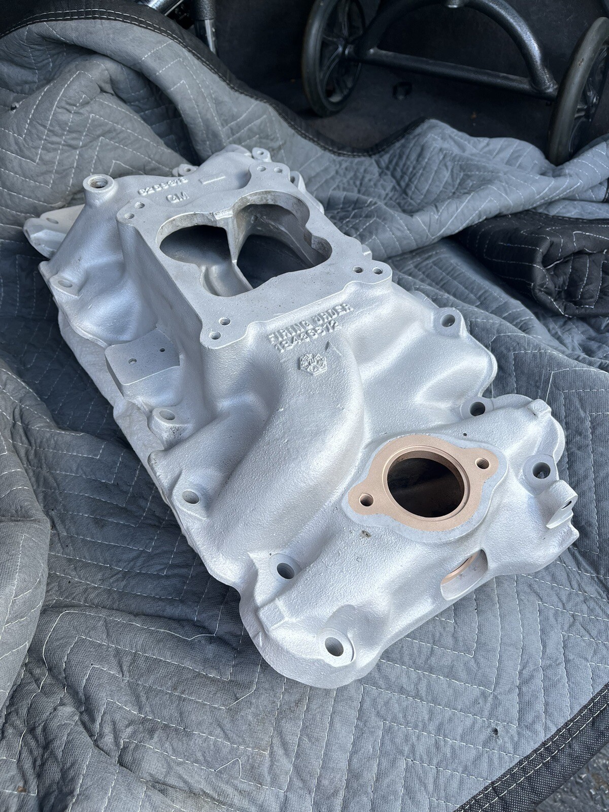 CHEVY GM WINTERS ALUMINUM INTAKE MANIFOLD BBC 6269318 454 , 427 eBay