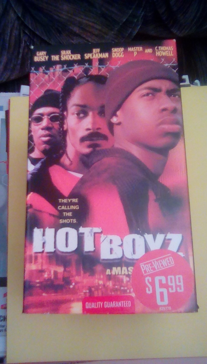 Hot Boyz RARE Blockbuster Exclusive (1999) VHS Gary Busey Snoop